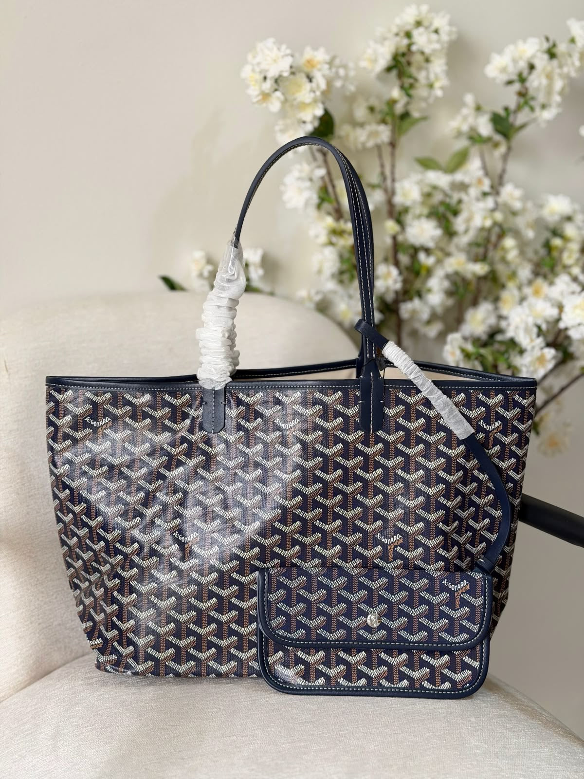 Goyard Tote Bag with Pouch