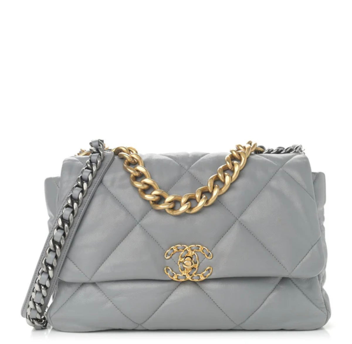 CHANEL Flap 19 Lambskin with Brand Box- Coded Bag