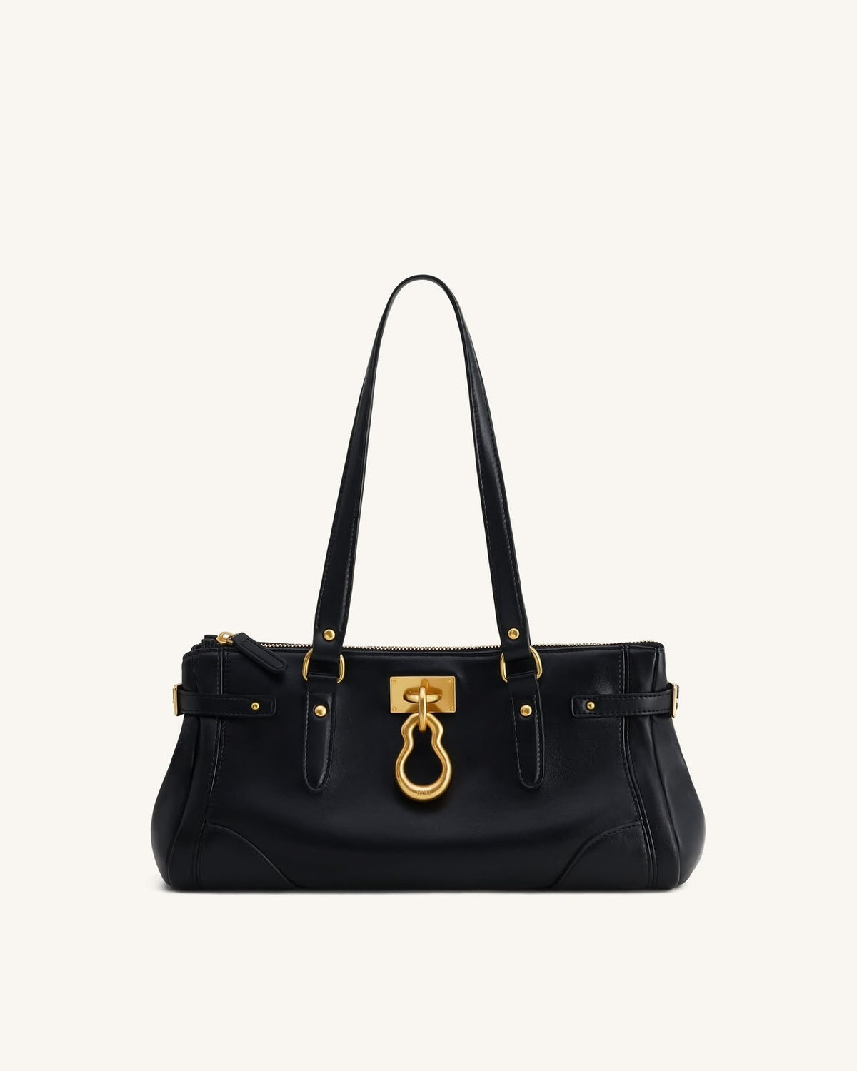 JW PEI Yvette Alongated Tote with Brand Box- Black