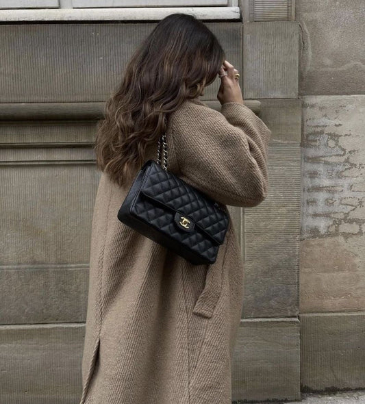 CHANEL Classic Medium with Brand Box- Genuine Leather