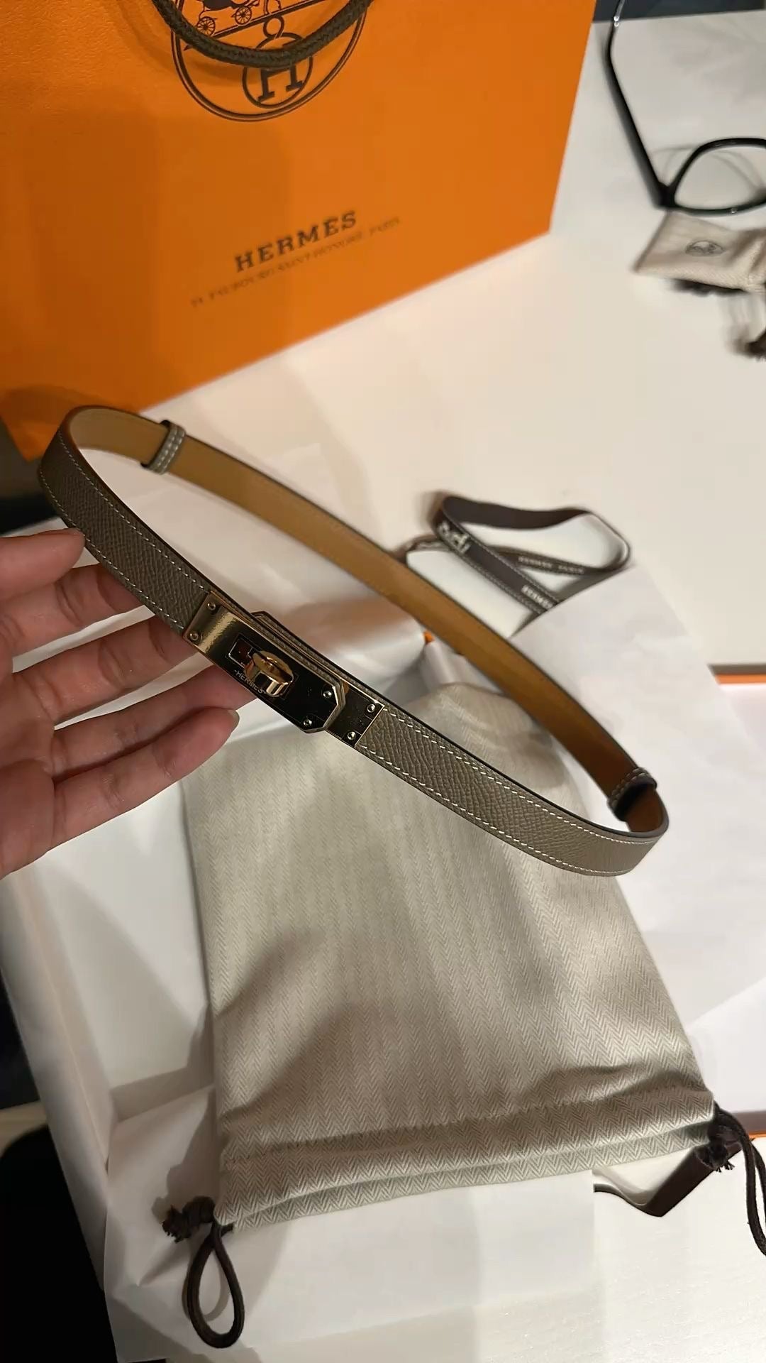 Hermes Kelly Belt
