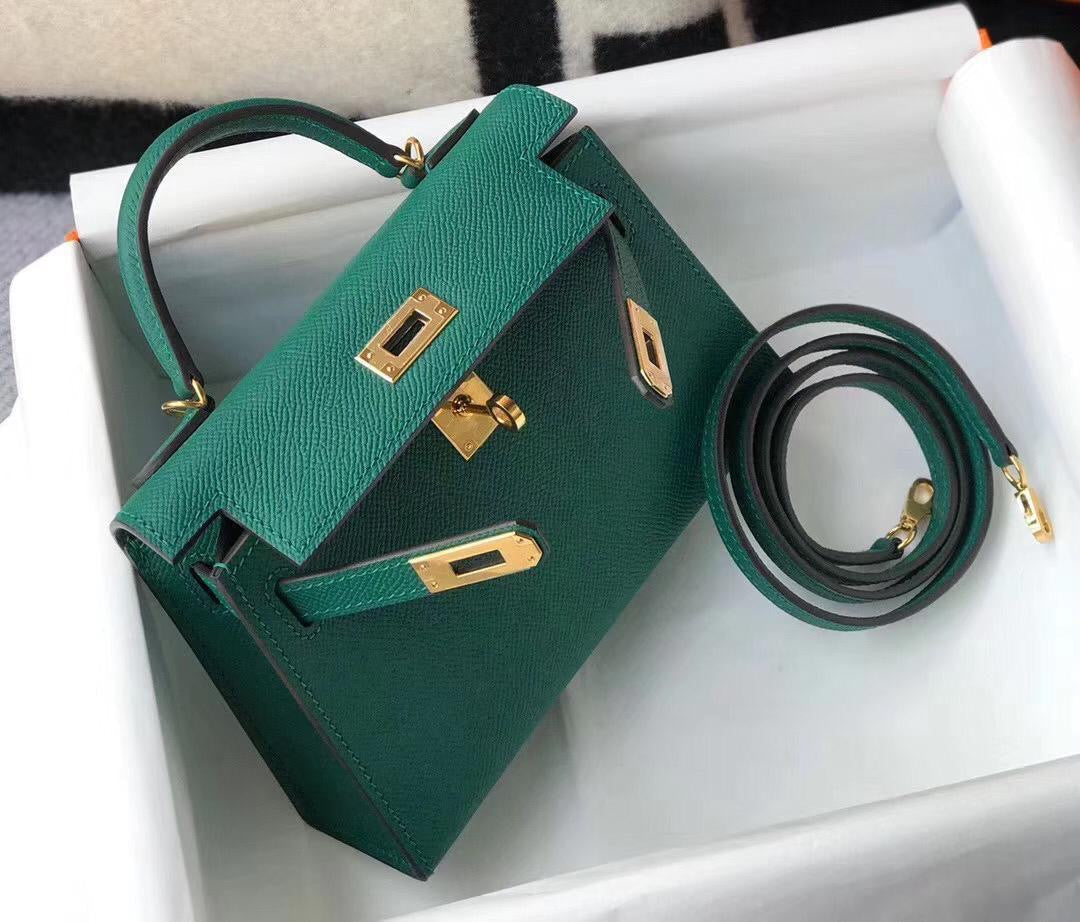 Hermes kelly 19 cm with Brand Box- Premium