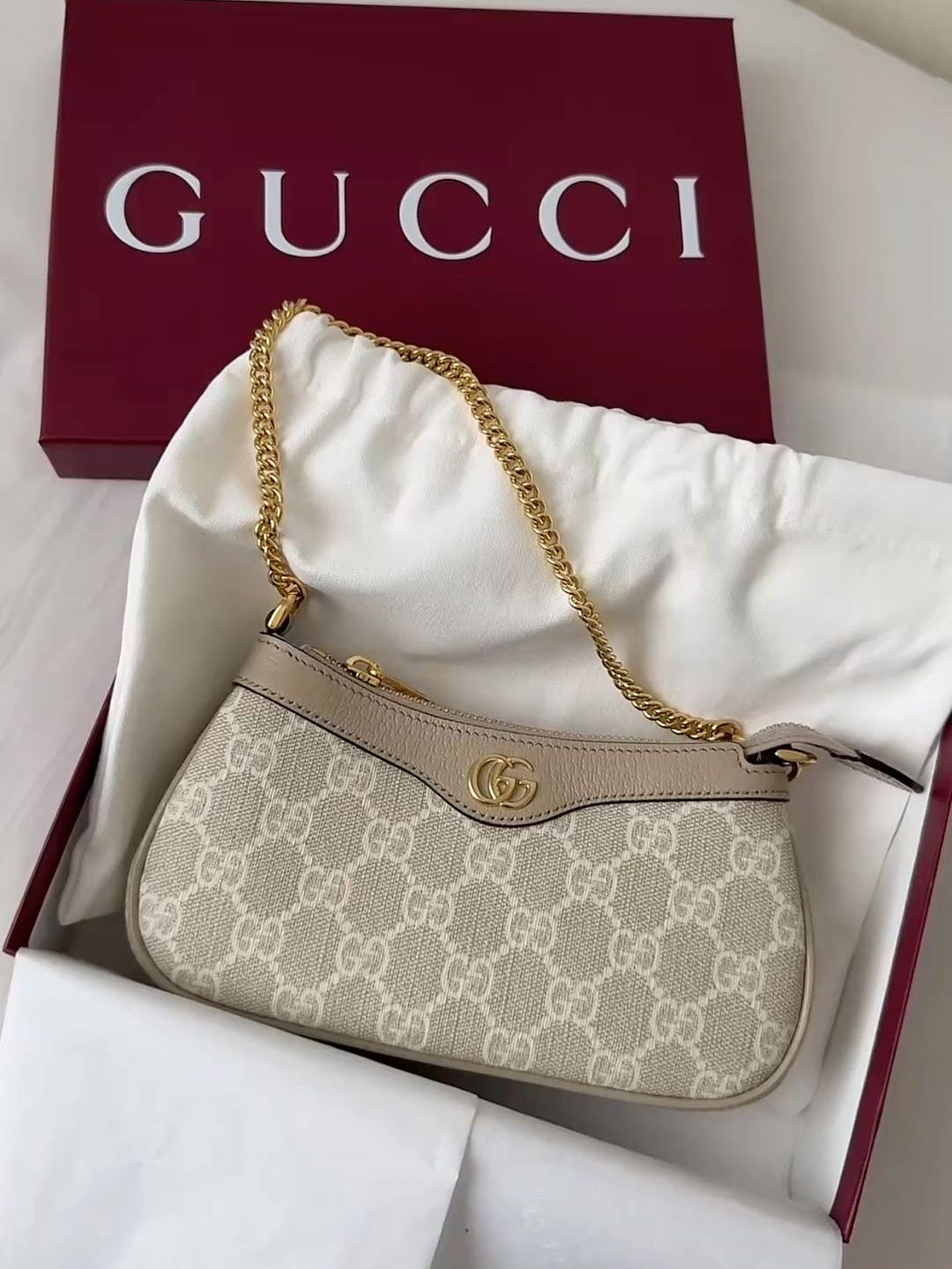 Gucci Ophidia Mini shoulder Bag with Brand Box