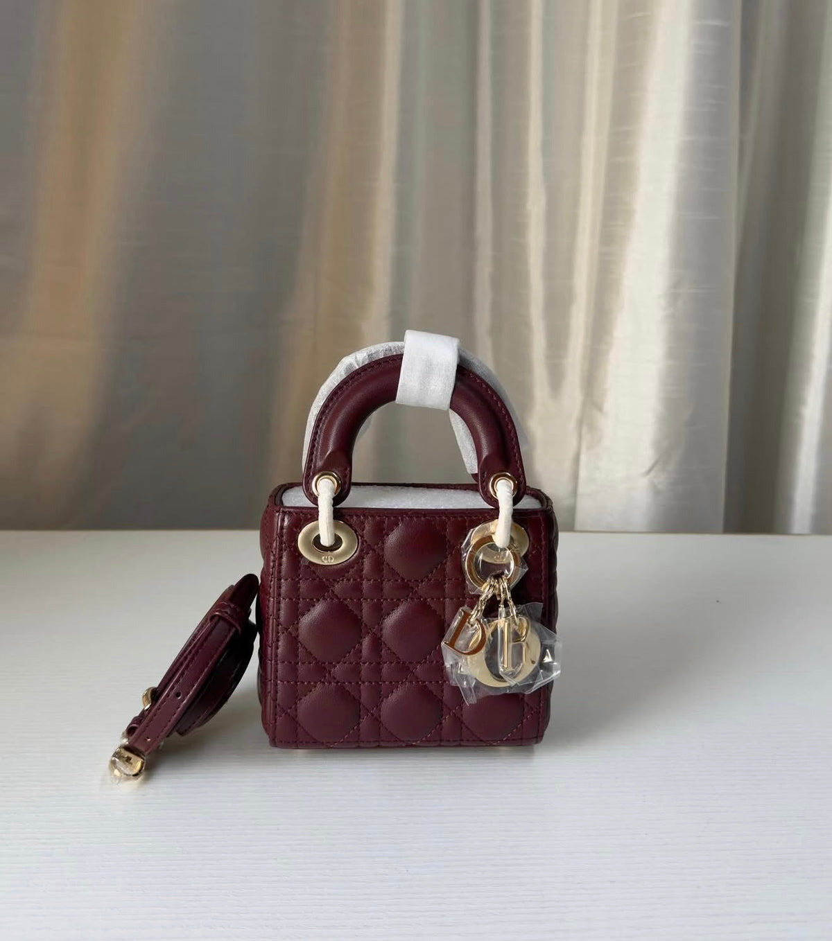Christian Dior Lady Dior Mini Premium with Box
