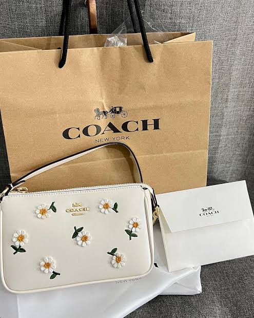 Coach Daisy Embroidery Nolita 19 Bag with Brand Box