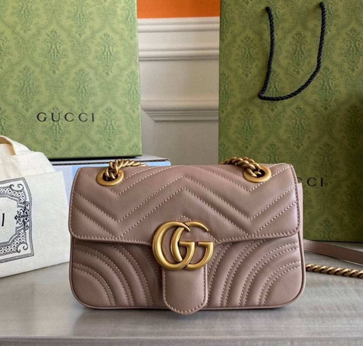 GUCCI Marmont Bag with box-Same as Original