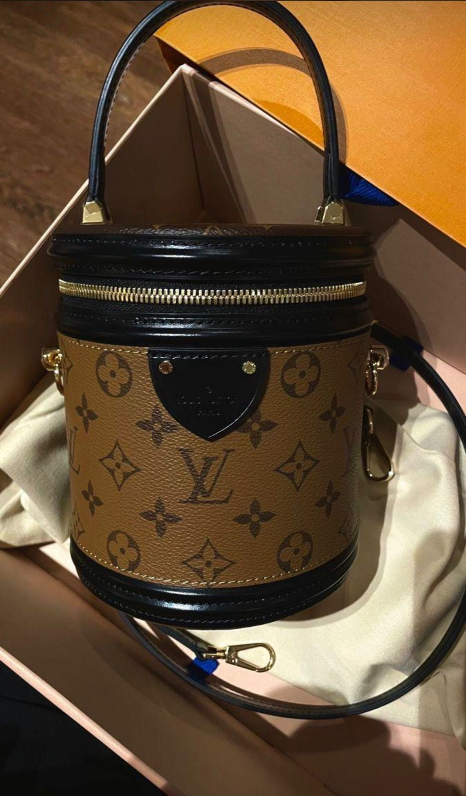 LV Cannes Bag with Brand Box- Genuine Leather