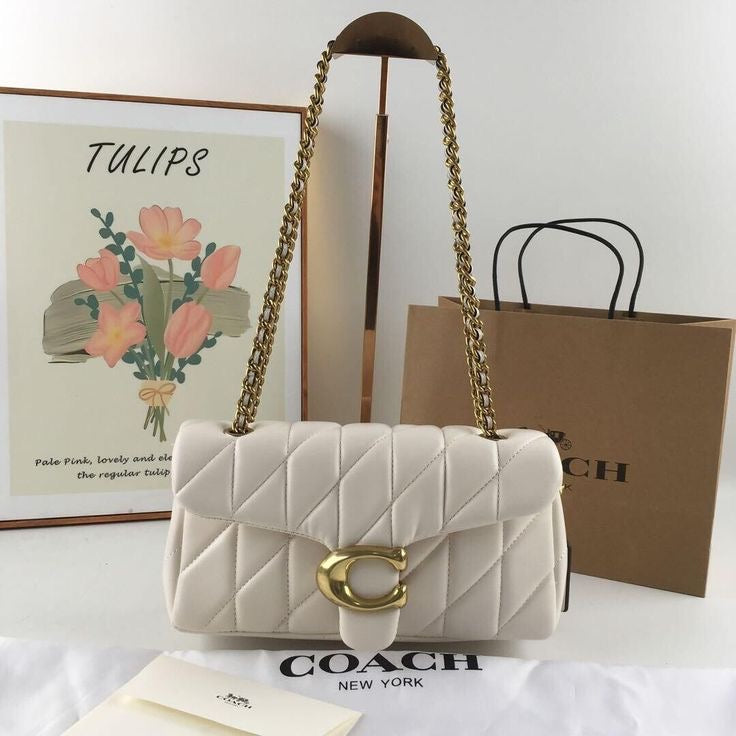 Coach Quilted Tabby 26 with Brand Box- Genuine Leather