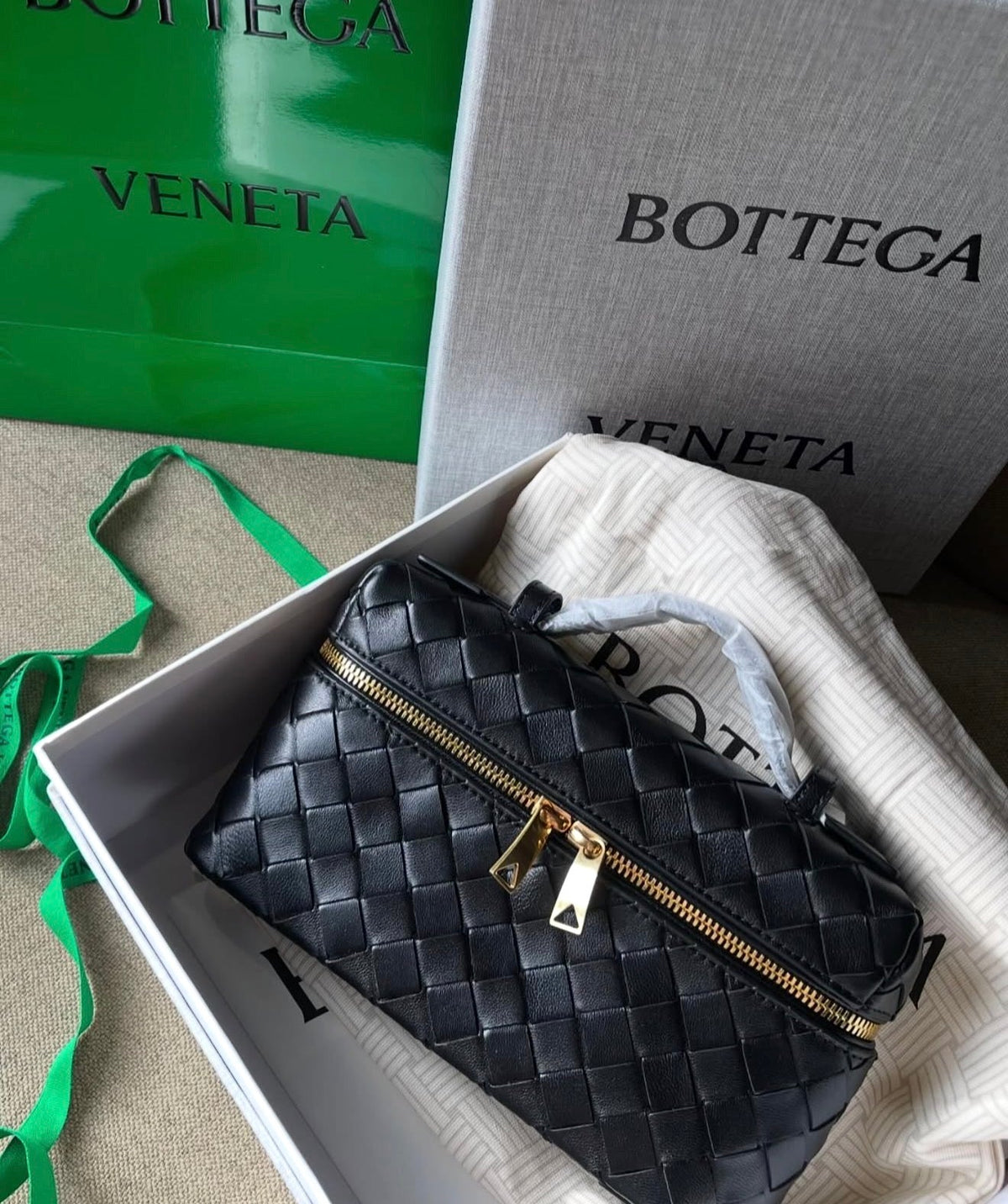 Bottega Veneta Vanity Bag with Brand Box