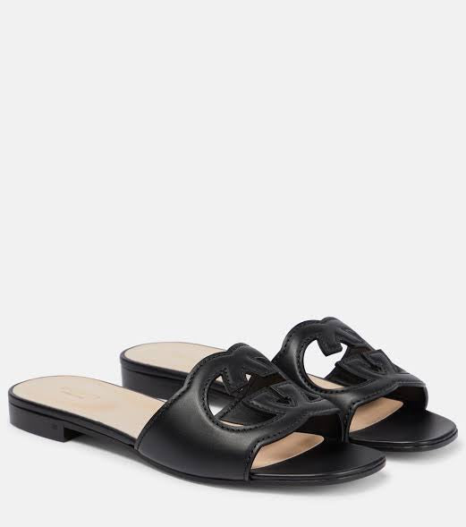 Gucci Interlocking Sandal with Brand Box